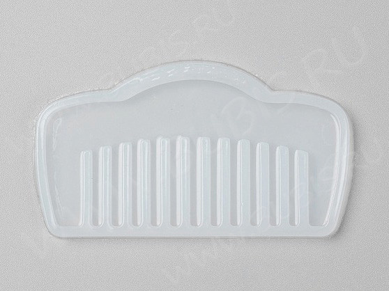 Молд 225 для эпоксидной смолы 93*54*7мм Расчёска гребешок (силикон)