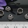 (СКИДКИ!!!) 227 Шапочка-колпачок Лепестки 7,5*7,5*4,5мм античное серебро (литьё) (10шт.) Купить (СКИДКИ!!!) 227 Шапочка-колпачок Лепестки 7,5*7,5*4,5мм античное серебро (литьё) (10шт.) с доставкой по России