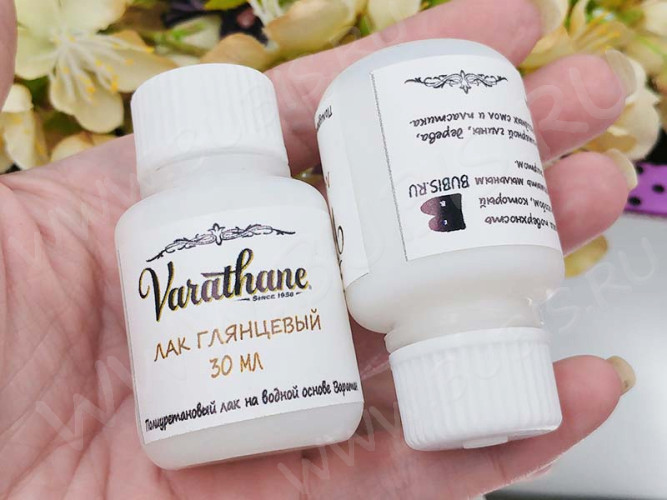 Лак для Эпоксидной смолы и Полимерной глины Varathane (Варатан) глянцевый (30мл)