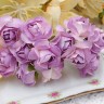 Цветок для декора 01 бумажный 70*10*10мм св.сиреневый с белым (декор) Купить Цветок для декора 01 бумажный 70*10*10мм св.сиреневый с белым (декор) с доставкой по России