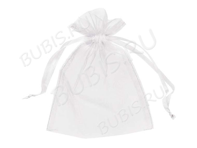 Мешочек органза 19 120*90мм золотистый без рисунка (упаковка для украшений) (10шт)