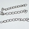 (ОПТ) Цепочка удлинительная 01 5*3,5*50мм цвет платины (Iron) (ок100шт.) Купить (ОПТ) Цепочка удлинительная 01 5*3,5*50мм цвет платины (Iron) (ок100шт.) с доставкой по России