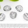 (СКИДКИ!!!) Рондели 048 волнистые 9,5*8,5*2,3мм серебристые (литьё) (10шт.) Купить (СКИДКИ!!!) Рондели 048 волнистые 9,5*8,5*2,3мм серебристые (литьё) (10шт.) с доставкой по России