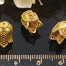 Купить 264 Шапочка ажурная 73 Тюльпанчик 11,5*9*8мм золотистая (Milano LUX) (Brass) с доставкой по России