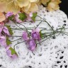 (СКИДКИ!!!) Цветок для декора 01 бумажный 70*10*10мм св.сиреневый с белым (декор) (12шт.) Купить (СКИДКИ!!!) Цветок для декора 01 бумажный 70*10*10мм св.сиреневый с белым (декор) (12шт.) с доставкой по России