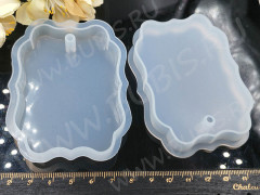 Молд 145 для эпоксидной смолы Рамка подставка 84*63*11мм (силикон)