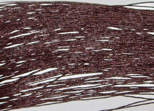 Вощёный х/б шнур 1мм коричневый (5м)