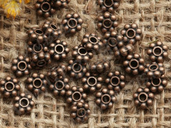 (СКИДКИ!!!) Рондели 040 Дейзи 4*4*1мм античная медь (литьё) (100шт.)