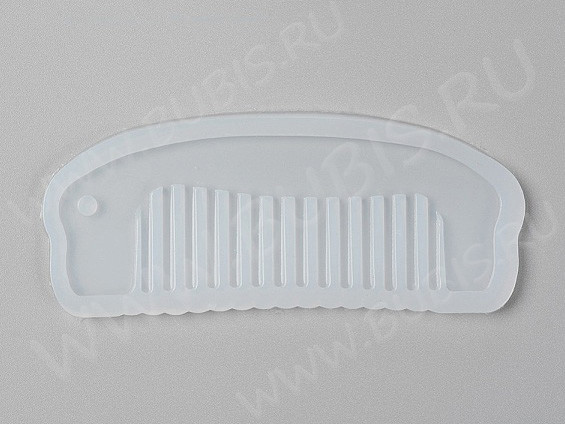 Молд 228 для эпоксидной смолы 127*52*7мм Расчёска гребешок с глазом (силикон)
