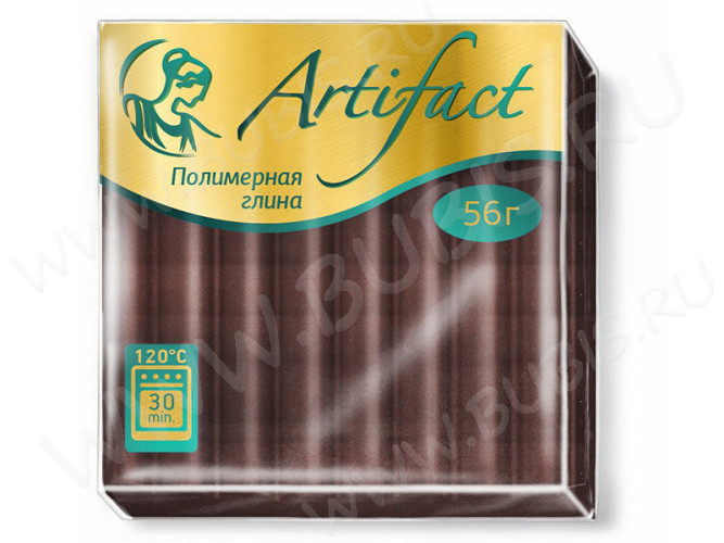 Полимерная глина Артефакт 643 металлик медь 50г.