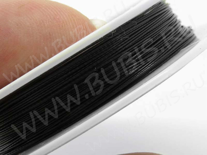 (СКИДКИ!!!) Катушка Ланки 0,8мм ЧЁРНОЙ (ок 18м)