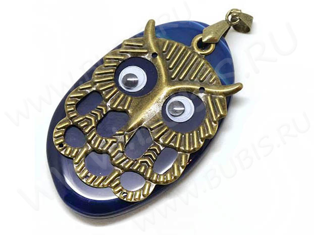 (СКИДКИ!!!) Держатель кулона 025 гладкий 20*7*4мм античная бронза (Brass) (10шт.)