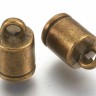 (СКИДКИ!!!) Концевик 088 с полоской 10*6*6мм античное бронза (литьё) (10шт) Купить (СКИДКИ!!!) Концевик 088 с полоской 10*6*6мм античное бронза (литьё) (10шт) с доставкой по России