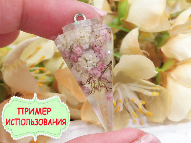 Сухие цветы 20 Гипсофила белая в коробочке (натуральные цветы)