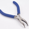 Тонкогубцы 30 утконосы изогнутые без бороздок 125мм с синими ручками (инструменты для бижутерии) Купить Тонкогубцы 30 утконосы изогнутые без бороздок 125мм с синими ручками (инструменты для бижутерии) с доставкой по России
