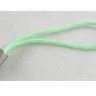 Купить (СКИДКИ!!!) Шнурок для мобильного телефона 05 без карабина и колечка 45мм св.зелёный мятный (5ШТ.) с доставкой по России