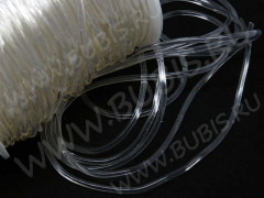 Силиконовый шнур 2,5мм прозрачный (1м)