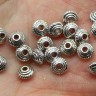Купить Бусина 099 рондель 4,8*4,8*2,8мм античное серебро (литьё) (20шт.) с доставкой по России