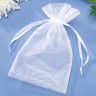 Мешочек органза 19 120*90мм белый без рисунка (упаковка для украшений) (10шт) Купить Мешочек органза 19 120*90мм белый без рисунка (упаковка для украшений) (10шт) с доставкой по России