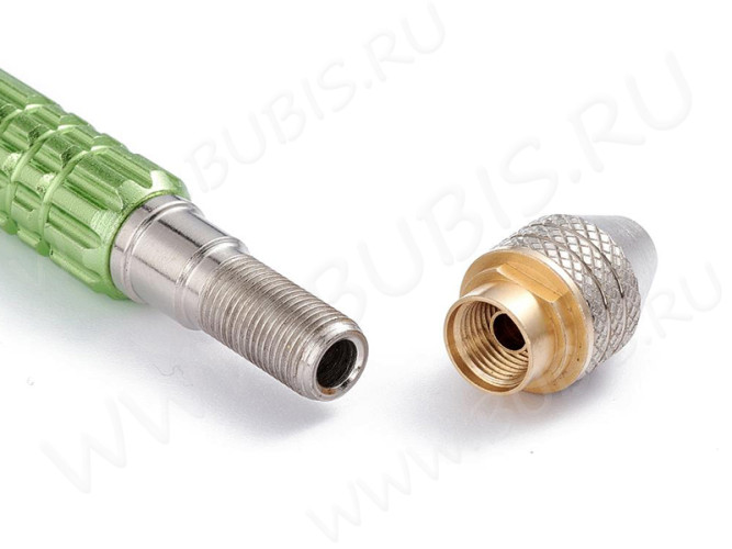 Сверлилка 04 Ручная мини-дрель с патроном зелёная (инструменты для бижутерии)