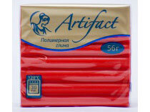 Полимерная глина Артефакт 112 алый классический 56г.
