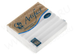 Полимерная глина Артефакт 302 флуоресцентный белый 56г.