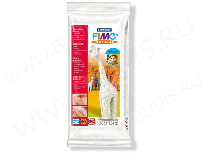 Полимерная глина FIMO Air Natural Белый 8150-02 (350г)