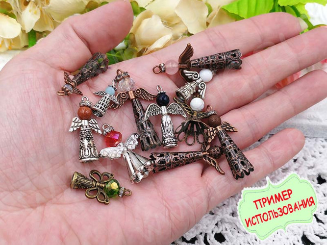 (ОПТ) Штифт со шляпкой 35*0,7мм никель (Iron) (100гр)