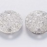 362 коннектор 1 к 1 Круг мониста сахарная 10*10*0,5мм цвет платины (Iron) (10шт.) Купить 362 коннектор 1 к 1 Круг мониста сахарная 10*10*0,5мм цвет платины (Iron) (10шт.) с доставкой по России
