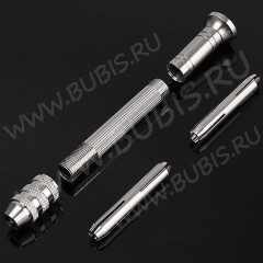 Сверлилка 05 ручная мини-дрель цвет платины (инструменты для бижутерии)