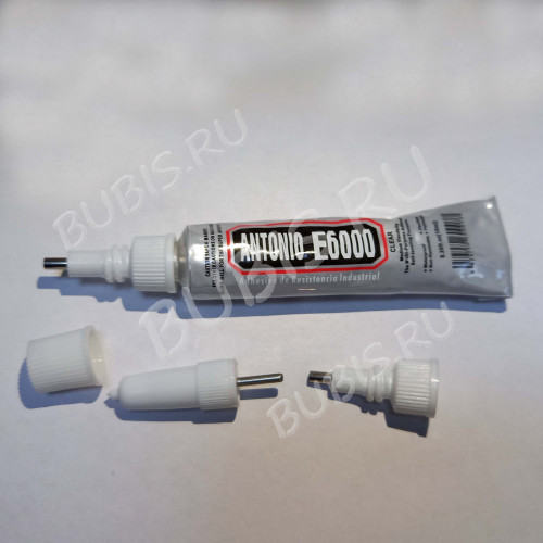 Клей 28 ювелирный E6000 10мл + носик с крышкой-иглой (инструменты для бижутерии)