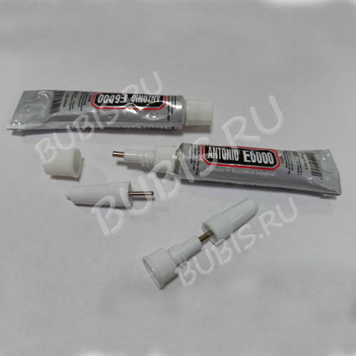 Клей 28 ювелирный E6000 10мл + носик с крышкой-иглой (инструменты для бижутерии)
