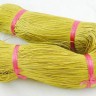Вощёный х/б шнур 1мм цвет жёлтый (5м) Купить Вощёный х/б шнур 1мм цвет жёлтый (5м) с доставкой по России