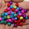 Купить (СКИДКИ!!!) Подвеска Бубенчик 01 3D 9,5*7,5*7мм микс цветов (Iron) (50шт.) с доставкой по России