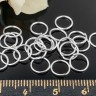 (СКИДКИ!!!) Колечки обычные 7*0,7мм серебристые (Iron) (100шт.) Купить (СКИДКИ!!!) Колечки обычные 7*0,7мм серебристые (Iron) (100шт.) с доставкой по России