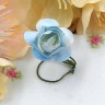 Цветок для декора 01 бумажный 70*10*10мм св.голубой с белым (декор) Купить Цветок для декора 01 бумажный 70*10*10мм св.голубой с белым (декор) с доставкой по России