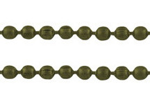 Цепочка C47 шариковая 2мм античная бронза (Brass) (50см)