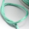 Купить Шёлковый шнур 01 2мм светло-бирюзовый (1м) с доставкой по России