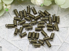 Концевик 025 пружинка 8*3*3мм античная бронза (Iron) (20шт)