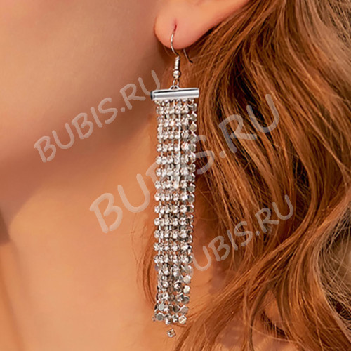 Концевик 138 слайдер зажим трубочка для лент 16*5,5*4мм цвет платины (Iron) (10шт)