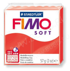 Полимерная глина FIMO Soft Индийский Красный 8020-24 (57гр)