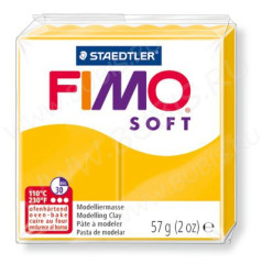 Полимерная глина FIMO Soft Желтый 8020-16 (57гр)