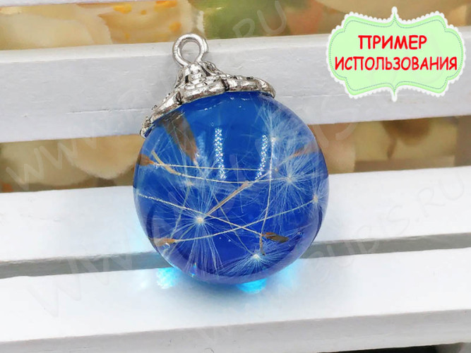 Штифт винтовой 07 толстый 10*4*1,1мм цвет платины (Iron) (100шт)