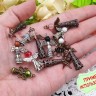 (ОПТ) Штифт со шляпкой 35*0,7мм античная бронза (Iron) (100гр) Купить (ОПТ) Штифт со шляпкой 35*0,7мм античная бронза (Iron) (100гр) с доставкой по России