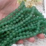 (ОПТ) Бусина округлая 8мм Авантюрин НАТУРАЛЬНЫЙ зелёный (камни) (НИТЬ) Купить (ОПТ) Бусина округлая 8мм Авантюрин НАТУРАЛЬНЫЙ зелёный (камни) (НИТЬ) с доставкой по России