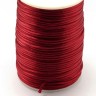 Купить Шёлковый шнур 01 2мм вишневый (1м) с доставкой по России