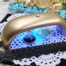 УФ лампа 03 12Вт 6 LED мини 14,5*4,5см золотая (инструменты для смолы) Купить УФ лампа 03 12Вт 6 LED мини 14,5*4,5см золотая (инструменты для смолы) с доставкой по России