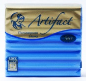 Полимерная глина Артефакт 365 флуоресцентный голубой 56г.