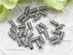 Концевик 025 пружинка 8*3*3мм цвет платины (Iron) (20шт)