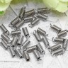 Купить Концевик 025 пружинка 8*3*3мм цвет платины (Iron) (20шт) с доставкой по России